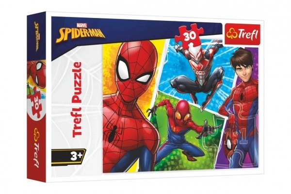 Puzzle 30 dielikov Spider-Man a Miguel