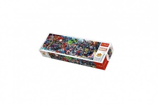 Panoramatické puzzle Marvel 1000 dielikov