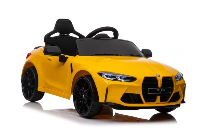 Auto na akumulátor BMW M4 žlté