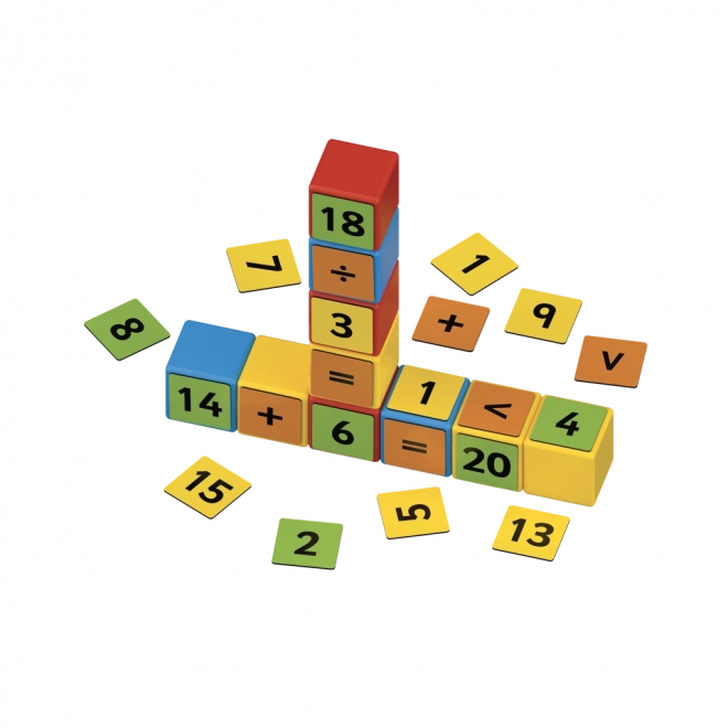 Geomag Magnetické Kocky Magicube Matematika