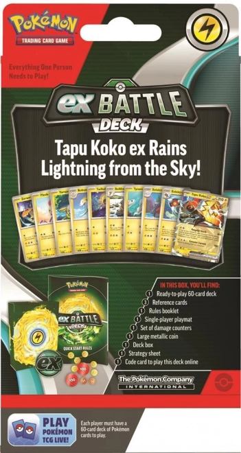 Karty Tapu Koko Battle Deck
