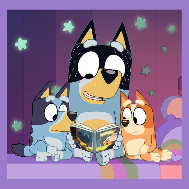 Puzzle TREFL Zoznámenie sa s Bluey 3v1