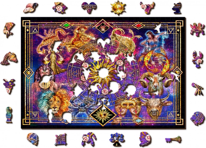 Drevené puzzle Zverokruh 505 dielikov