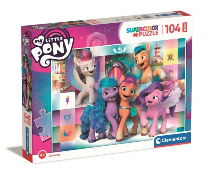 Puzzle My Little Pony: Veselá partia MAXI 104 dielikov