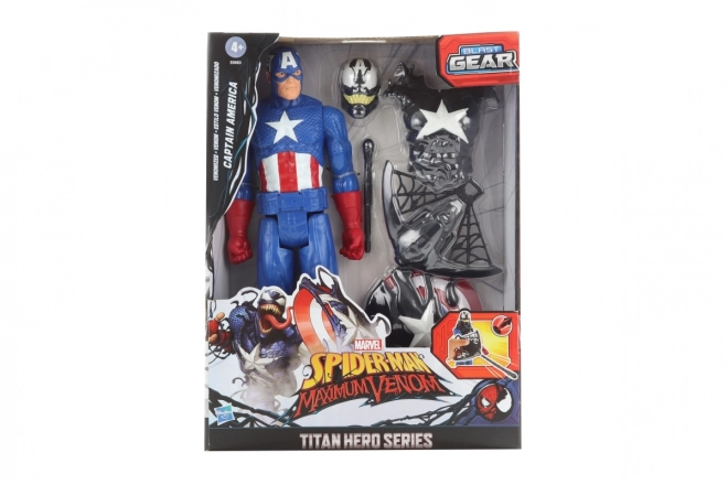 Avengers Figúrka Captain America s Power FX Príslušenstvom