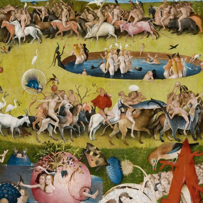 Poznámkový kalendár Hieronymus Bosch 2026