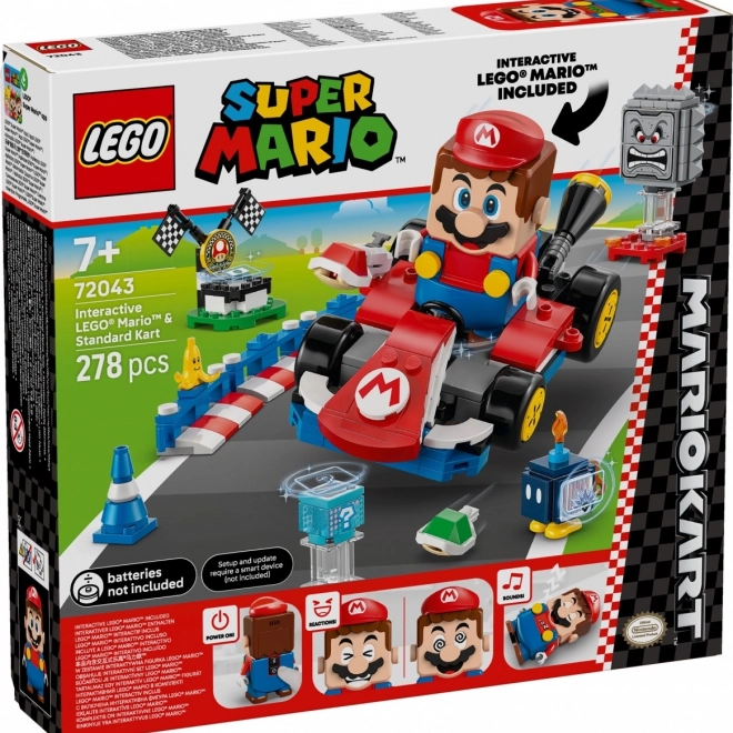 LEGO Super Mario Mario Kart - Interaktívna figúrka a Štandardná Kart