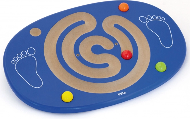 VIGA drevená balančná doska s labyrintom