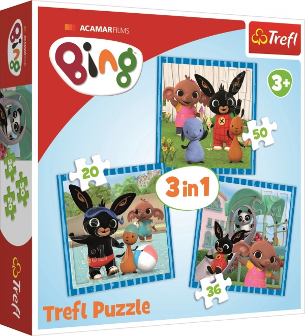 Puzzle Bing: Zábava s priateľmi 3v1