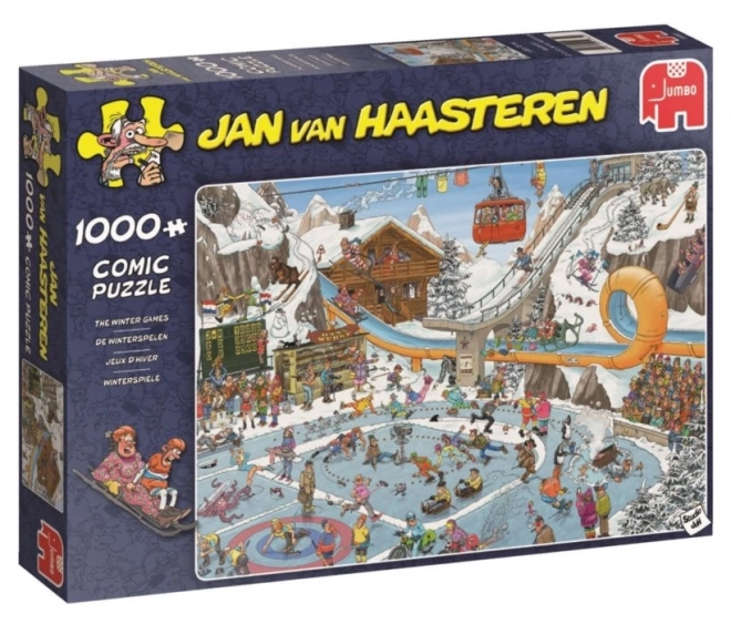 Puzzle Zimné športy od Jana van Haasterena