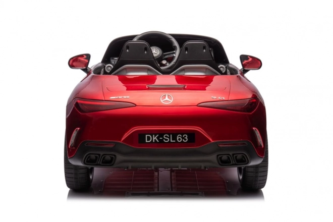 Mercedes AMG SL63 červeno lakované auto na baterky