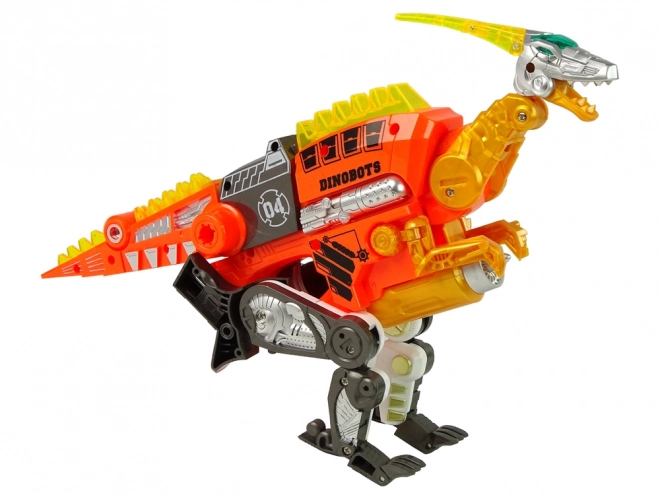 Dinobot 2v1 Pomarančový Velociraptor