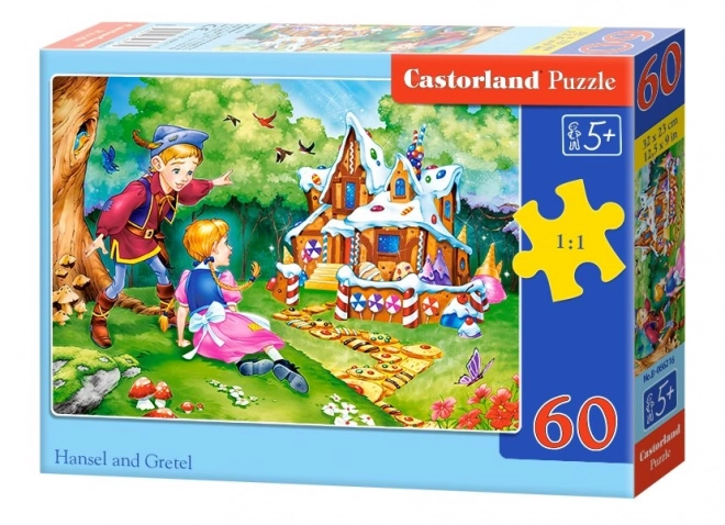 Puzzle 60 kusov Hansel a Gretel