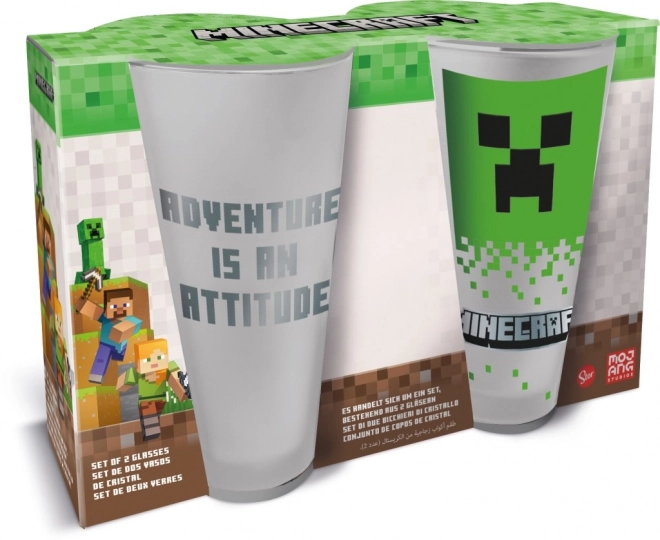 Set veľkých pohárov Minecraft