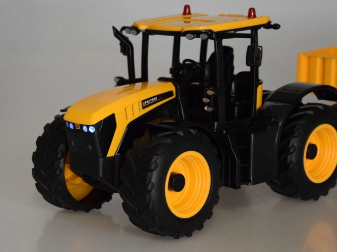 Jcb traktor s prívesom na diaľkové ovládanie