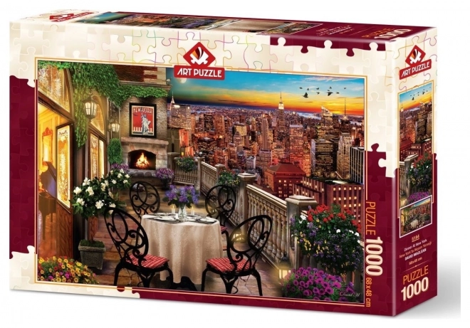 Puzzle Večera v New Yorku 1000 dielikov