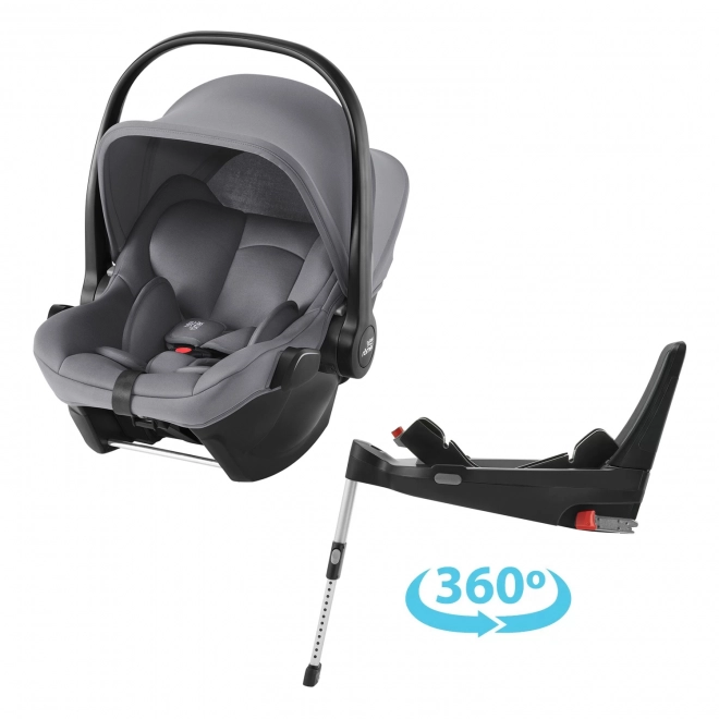 Detská autosedačka s bázou Baby-Safe Core + Flex Base 5Z, Frost Grey