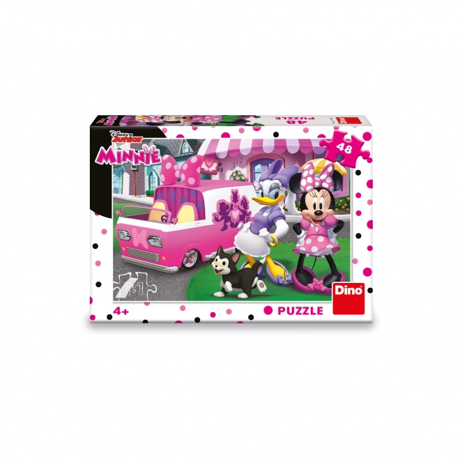 Detské puzzle Minnie a Daisy 48 dielov