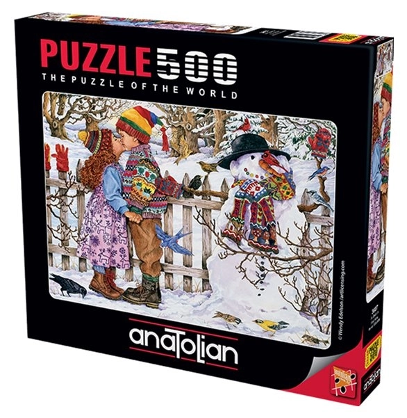 Puzzle Prvá Pusa 500 Dielikov