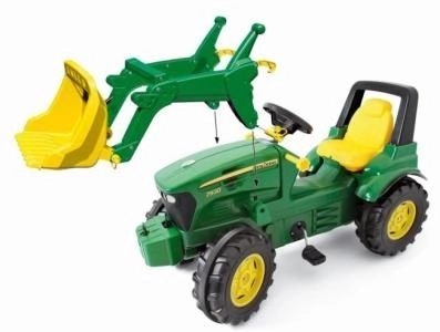 Šlapací traktor s lyžicou Rolly Toys John Deere 7930