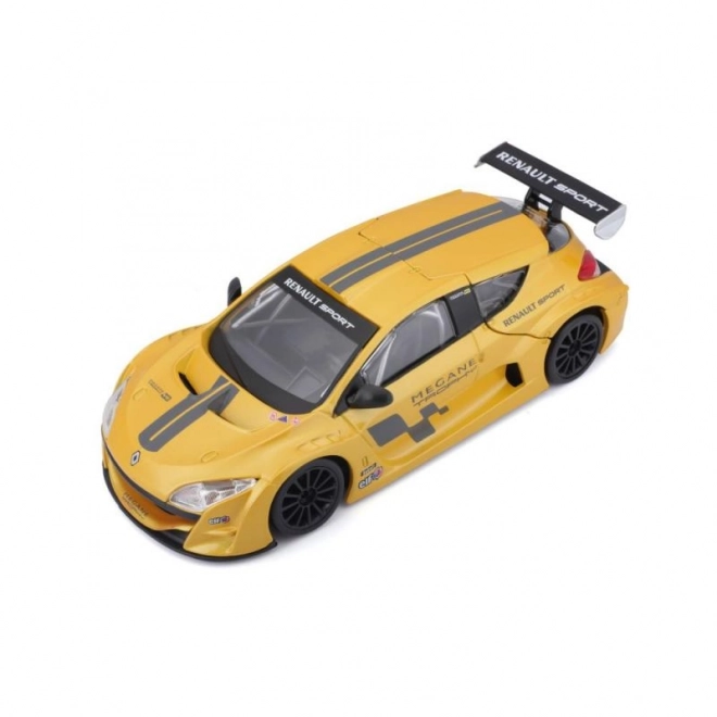 Bburago model Renault Mégane Trophy 1:24 Metalická žltá 18-22115