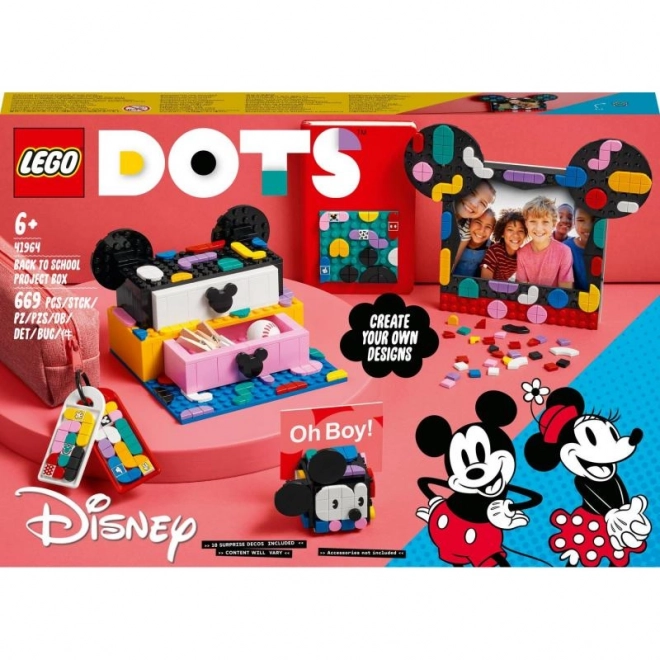 Lego Dots - Micky Mouse a Minnie Mouse - školský set