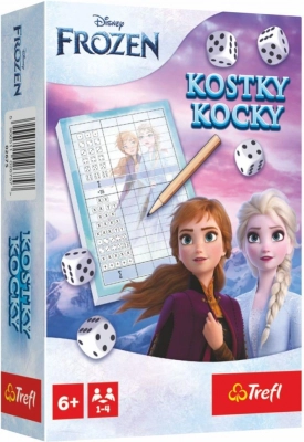 Stolová hra Kocky – FROZEN (Ľadové kráľovstvo) od Trefl