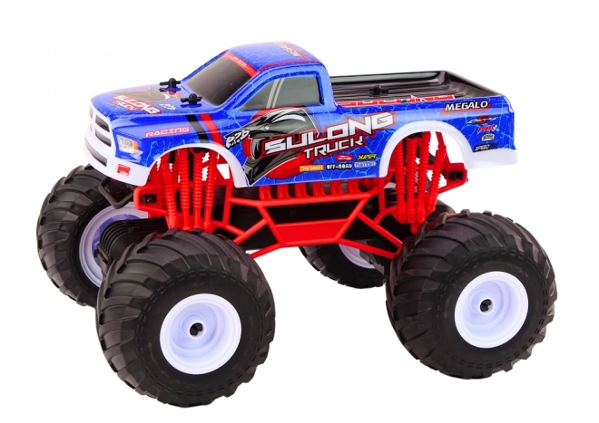 Auto na diaľkové ovládanie 2.4G RC monster truck modrý