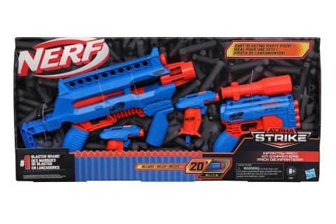 Nerf Alpha Strike Blástry a šípky