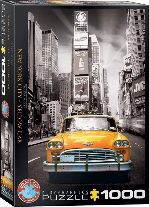 Eurographics Puzzle Žltý Taxík V New Yorku 1000 Dielikov