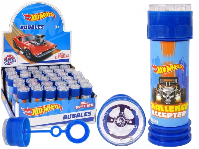 Bublifuk Hot Wheels 55ml Modrý