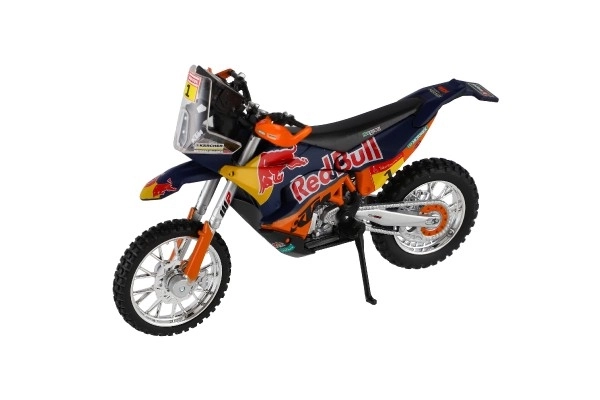 Model motocyklu Bburago Red Bull KTM Rally Dakar 2019 v mierke 1:18