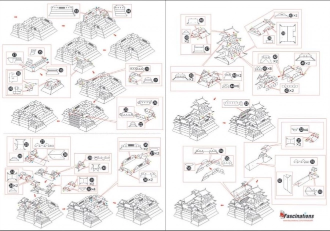 Metal Earth 3D puzzle Hrad Himedži