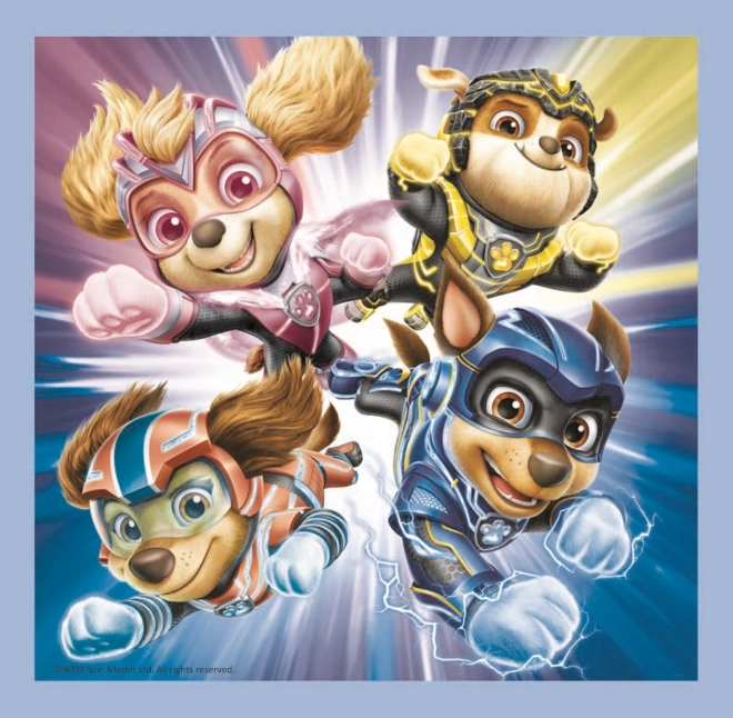 Puzzle 3v1 Paw Patrol Mighty Pups