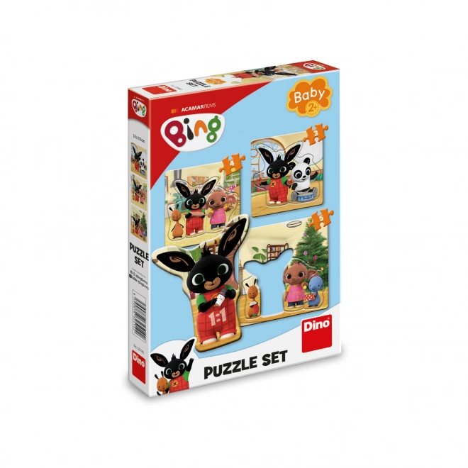 Bing a kamaráti 3-5 detské puzzle set