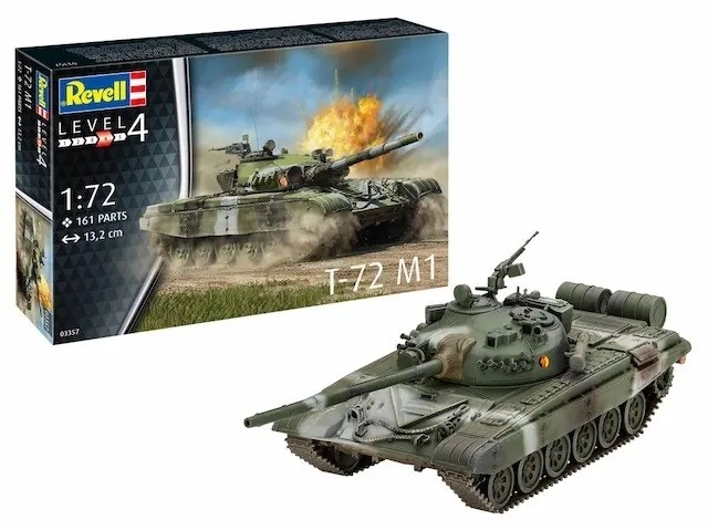 Model tanku T-72 M1 1/72