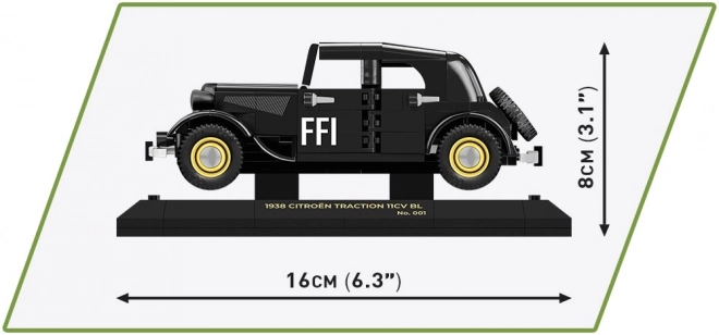 Kocky Historická Kolekcia Citroen Traction 11CVBL Executive Edition