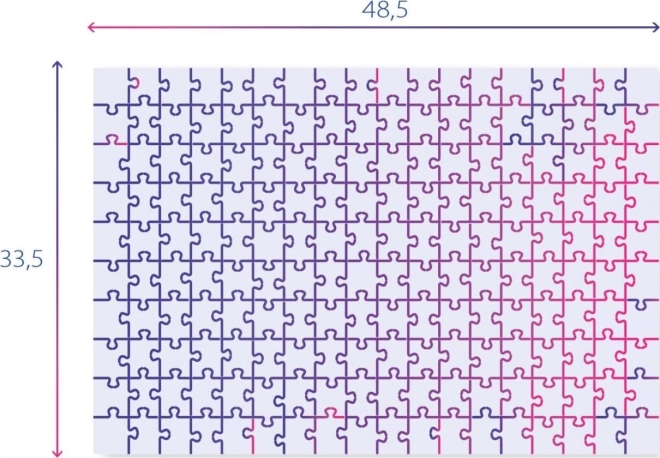 Puzzle 180 dielikov - Emoji Mesto