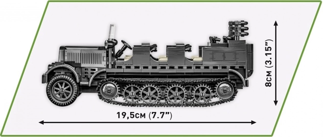 COBI II WW Sd.Kfz. 7 Polopásový Voz 1:35