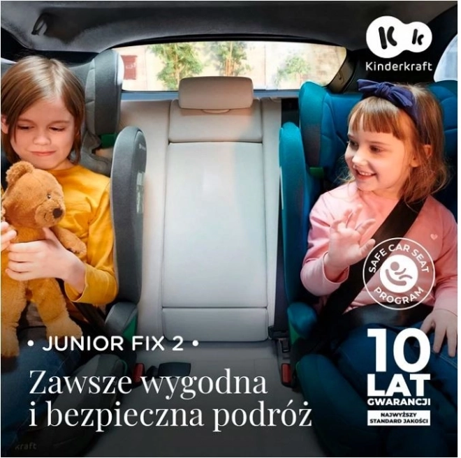 Detská autosedačka Junior Fix i-Size 100-150 cm Rocket Grey