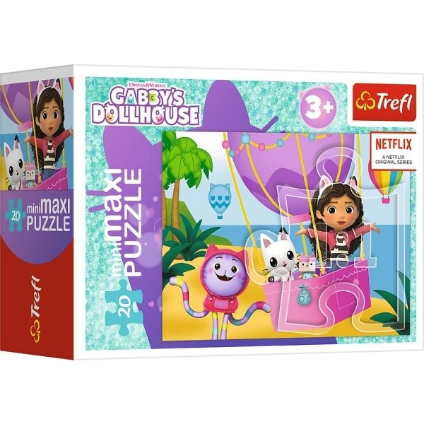 Gábinin kouzelný domek Puzzle: Barevný deň 20 dielikov