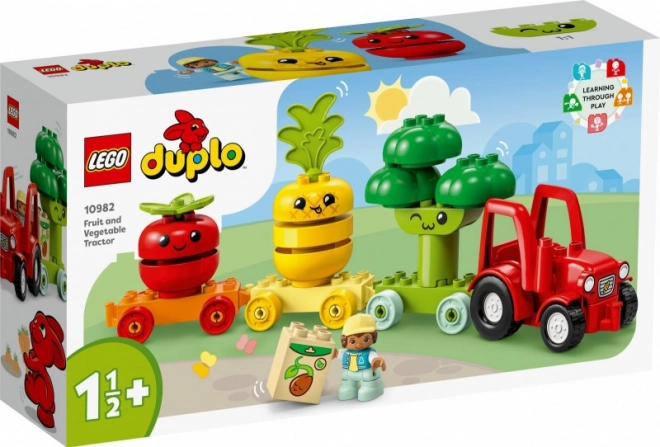 Kocky DUPLO 10982 Traktor na zeleninu a ovocie