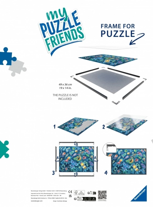 Rámik na puzzle 1000 dielikov