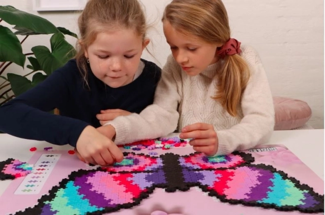 Plus-Plus Puzzle podľa čísel - Motýľ 800 dielikov