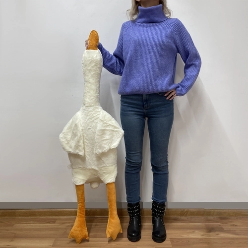 Veľká plyšová hus pre deti 130 cm