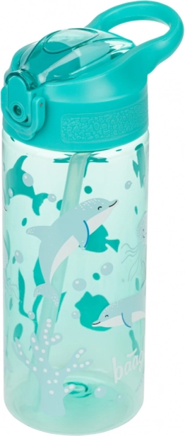 Tritanová fľaša so slamkou svet oceánu 500 ml