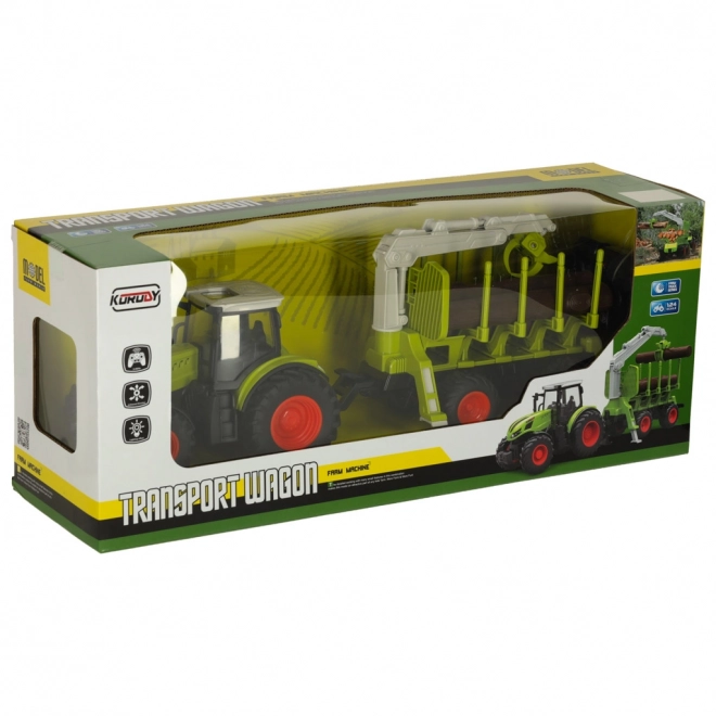 RC traktor s podnožkou