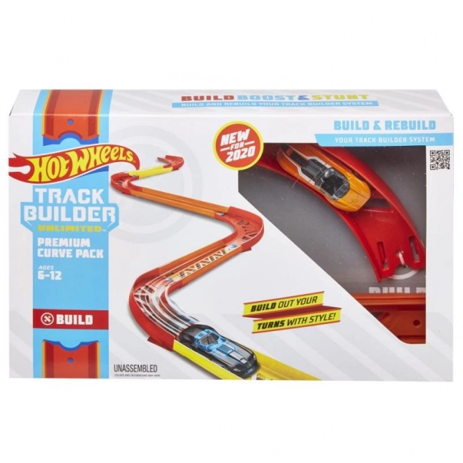 Hot Wheels Track Builder Set pre staviteľov - Zákruty