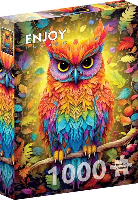 Puzzle Jesenná sova 1000 dielikov