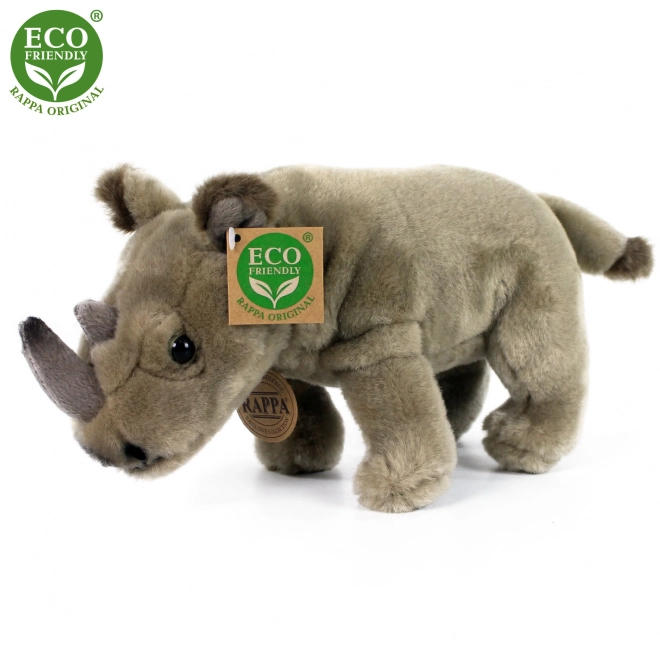 Plyšový nosorožec stojaci 23 cm Eco-Friendly